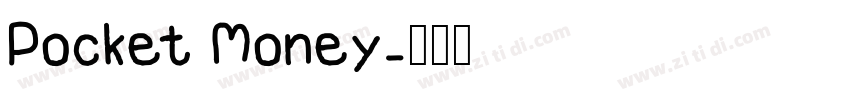 Pocket Money字体转换